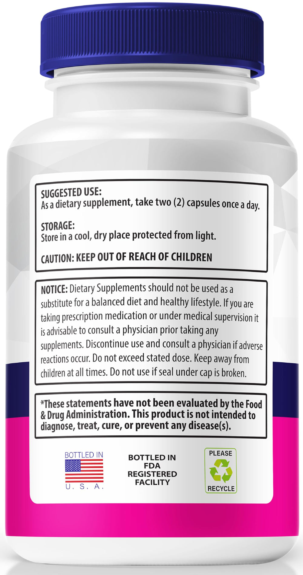 NutraRize EZ Prostate bottle label close-up emphasizing all-natural formula.