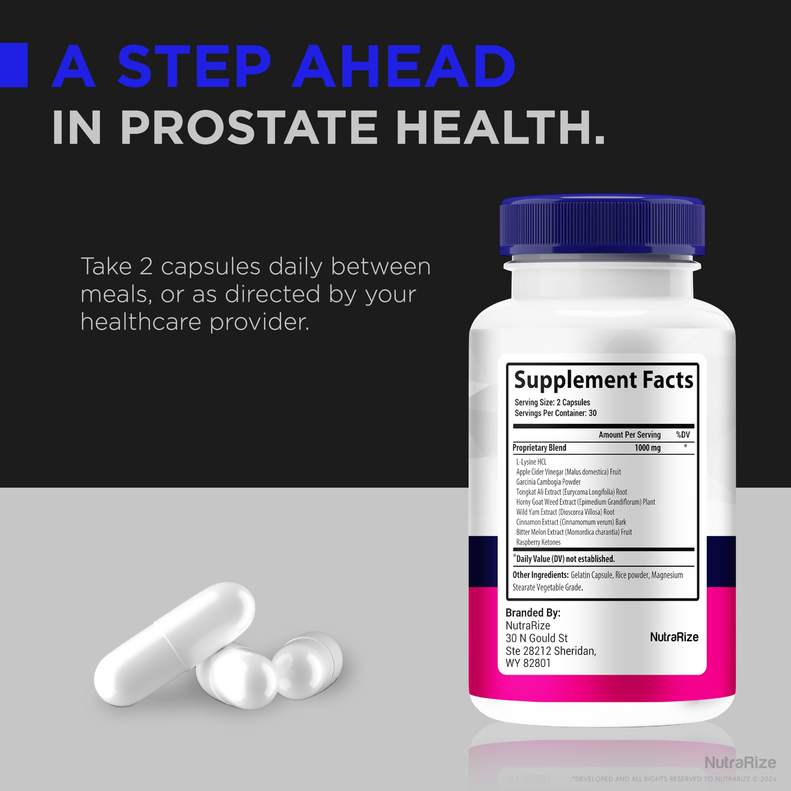 EZ Prostate Pastillas review packaging