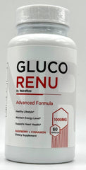 Close-up of Gluco Renu ingredient panel