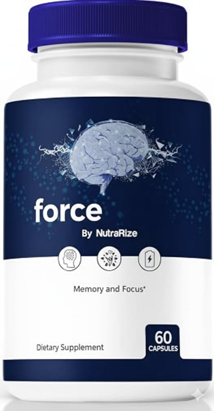 NutraRize Pills bottle on white background