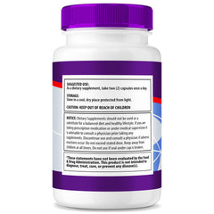 Front view of NutraRize Synaptic XR packaging label
