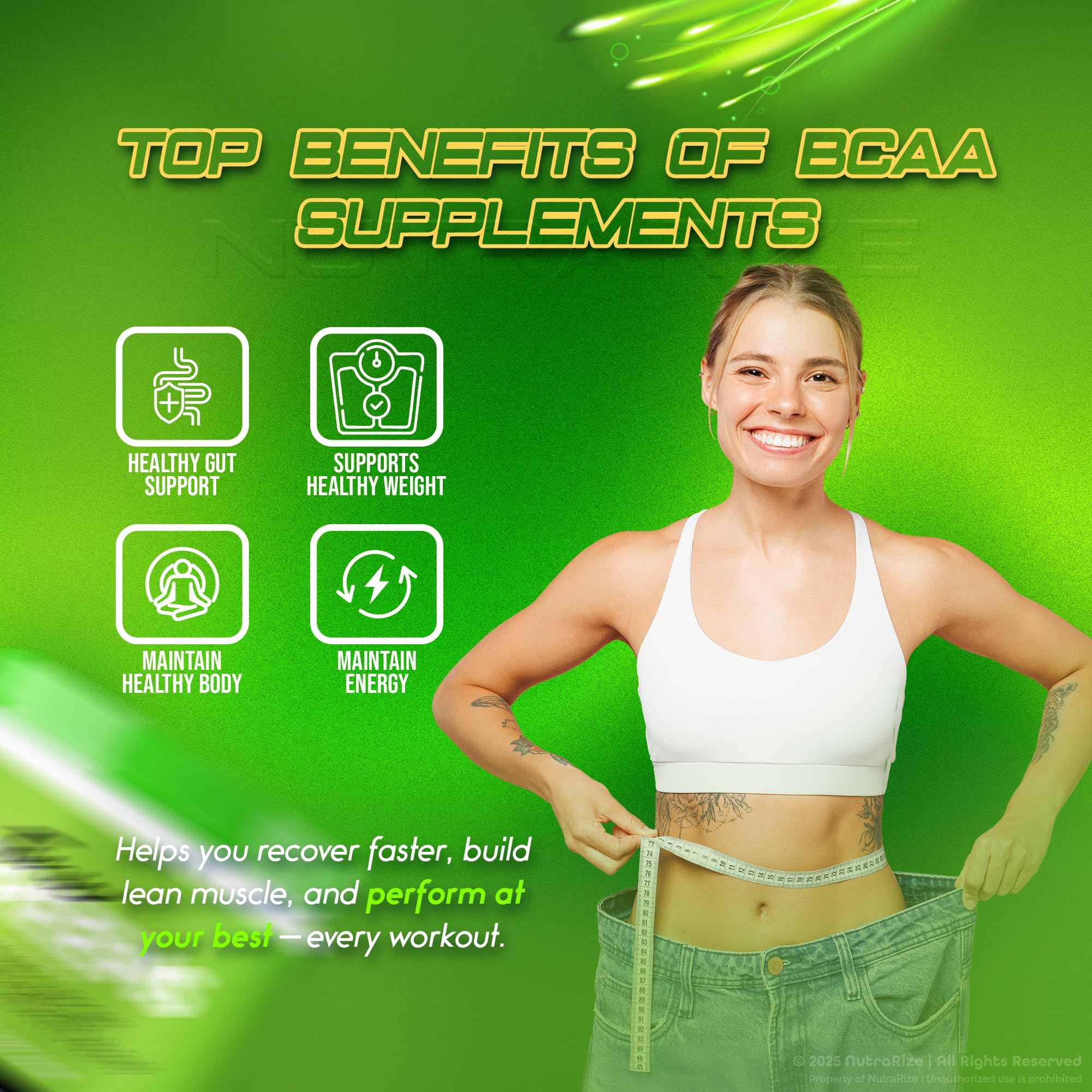 Back view showing nutrition information on NutraRize Tonic Greens 2-pack jars