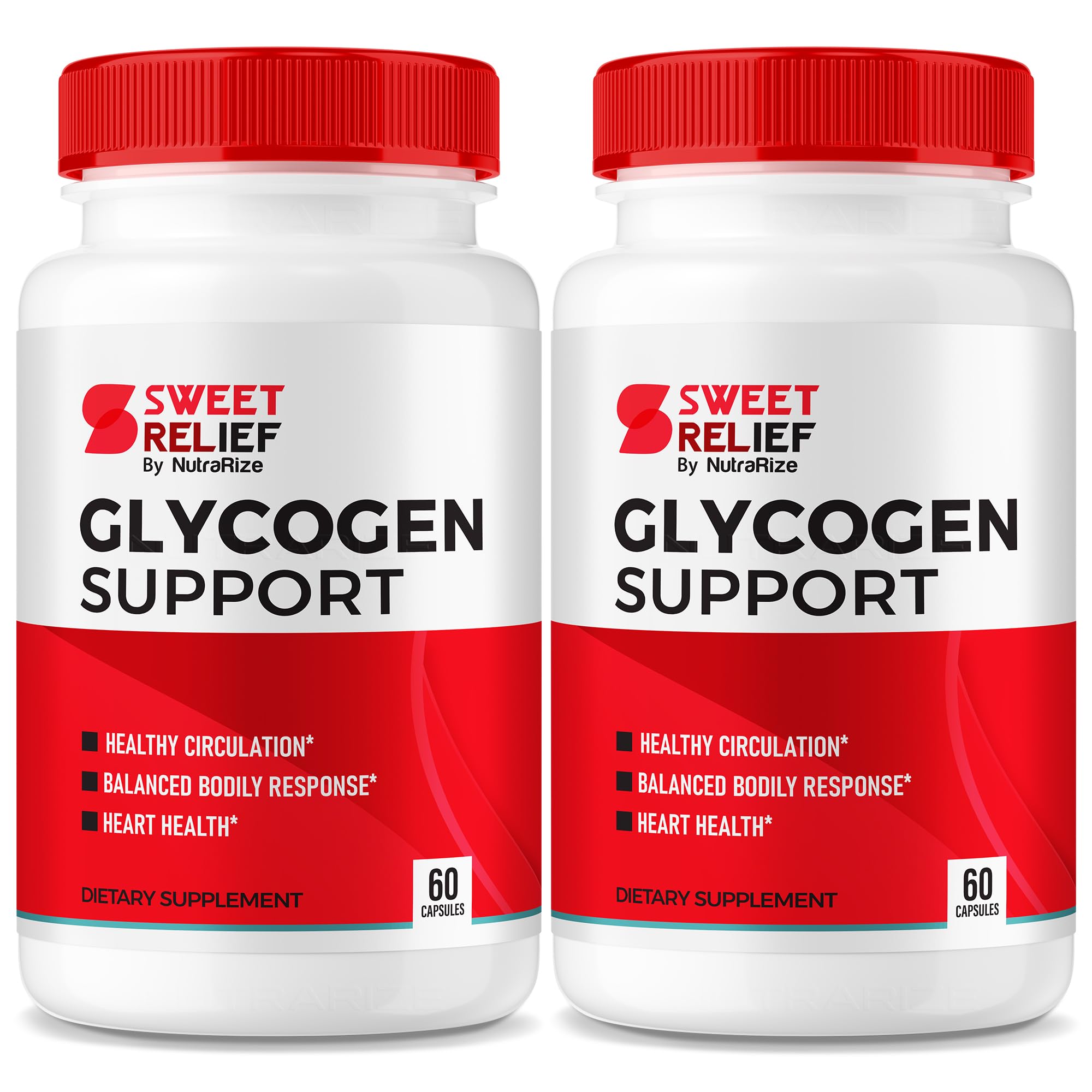 NutraRize Sweet Relief Glycogen Support Pack 2 front view