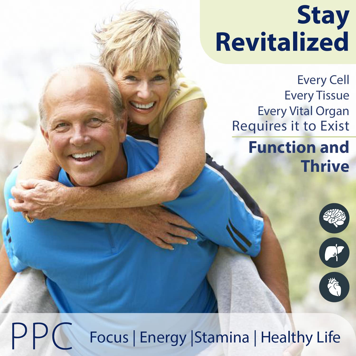 Nutrasal PhosChol bottle-in-scene suggests consistent daily choline intake for vitality.