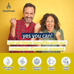 Digestive health and enzyme blend for gut support