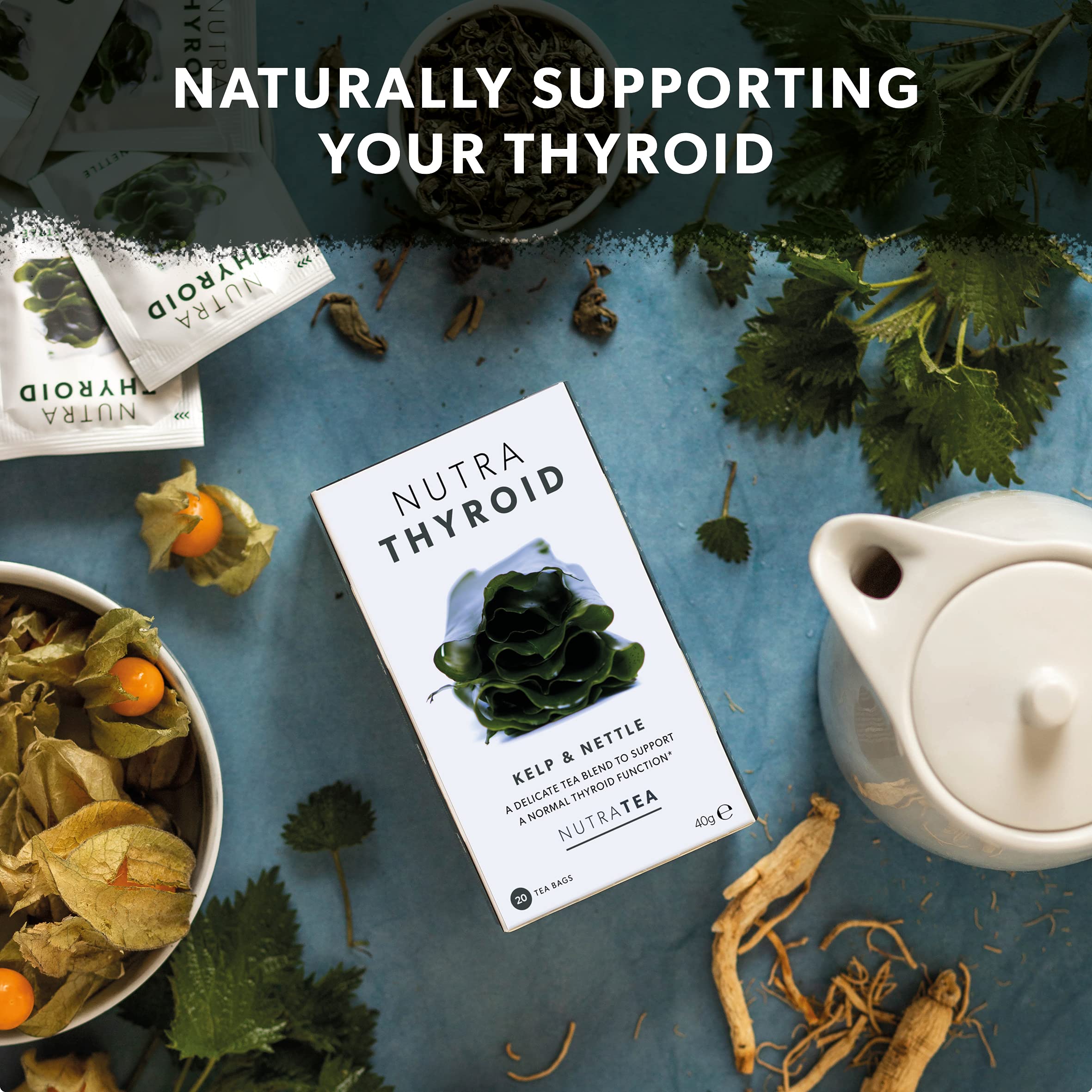 Cup of NUTRATHYROID Thyroid Health Tea