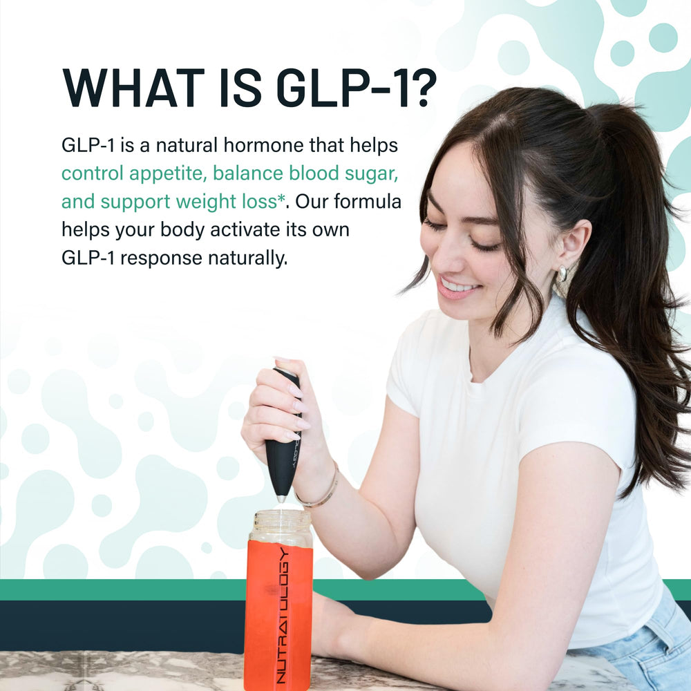 Nutratology GLP-1 Booster apple cider vinegar aroma hint.
