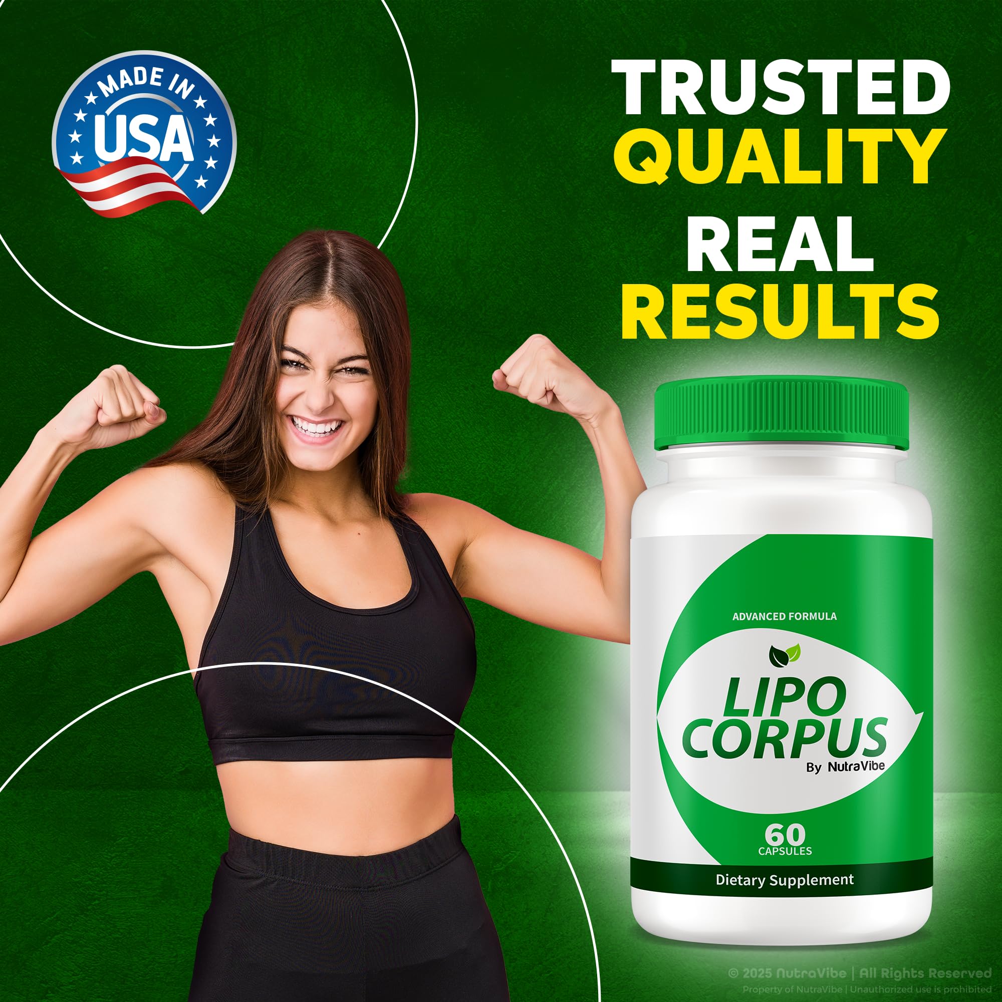 NutraVibe Lipo Corpus supplement for energy and overall health