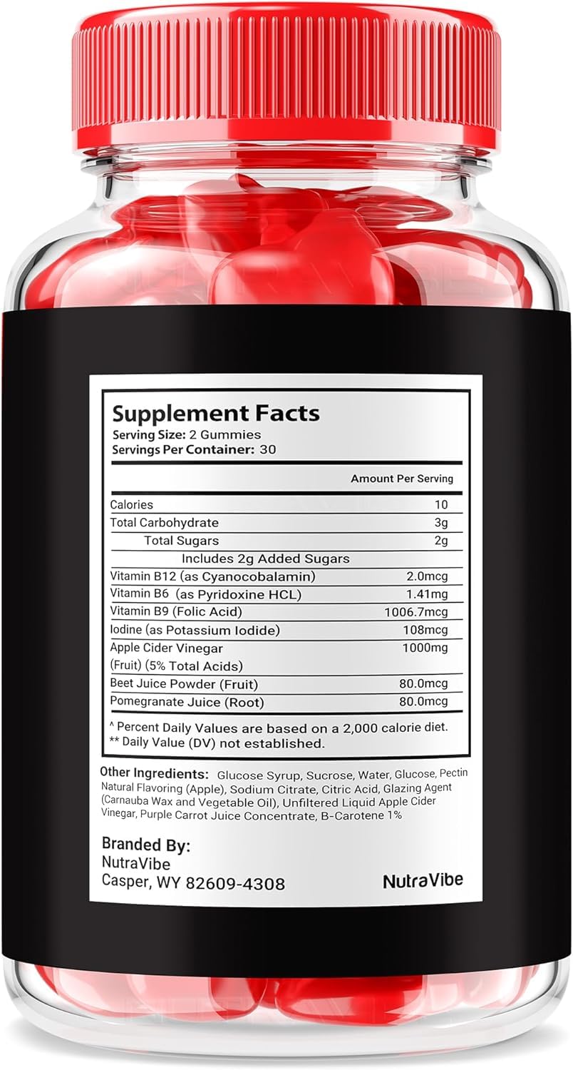 Close-up of Titan Max Gummies bottle label