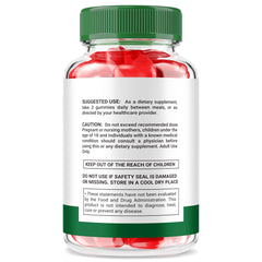 NutraVibe Ultima Keto ACV Gummies closeup reveals chewy texture and apple cider-inspired flavor.