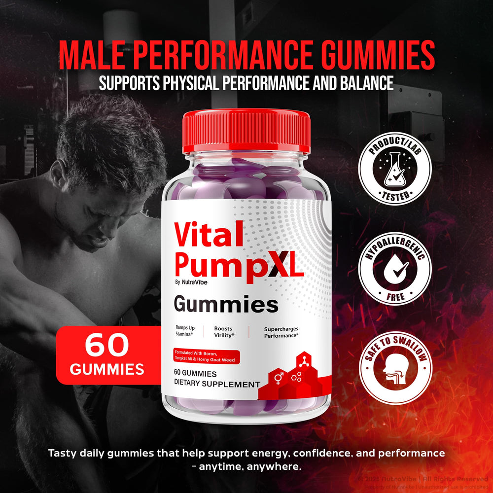 Vital Pump XL ME label on bottle