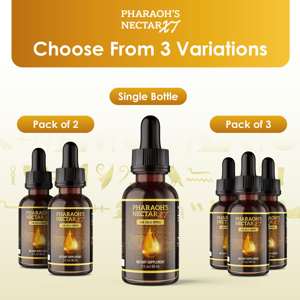 Pharaoh's Nectar XT 2 Pack product label design