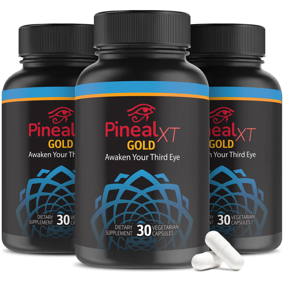 Nutraville Pineal XT Gold bottle front view