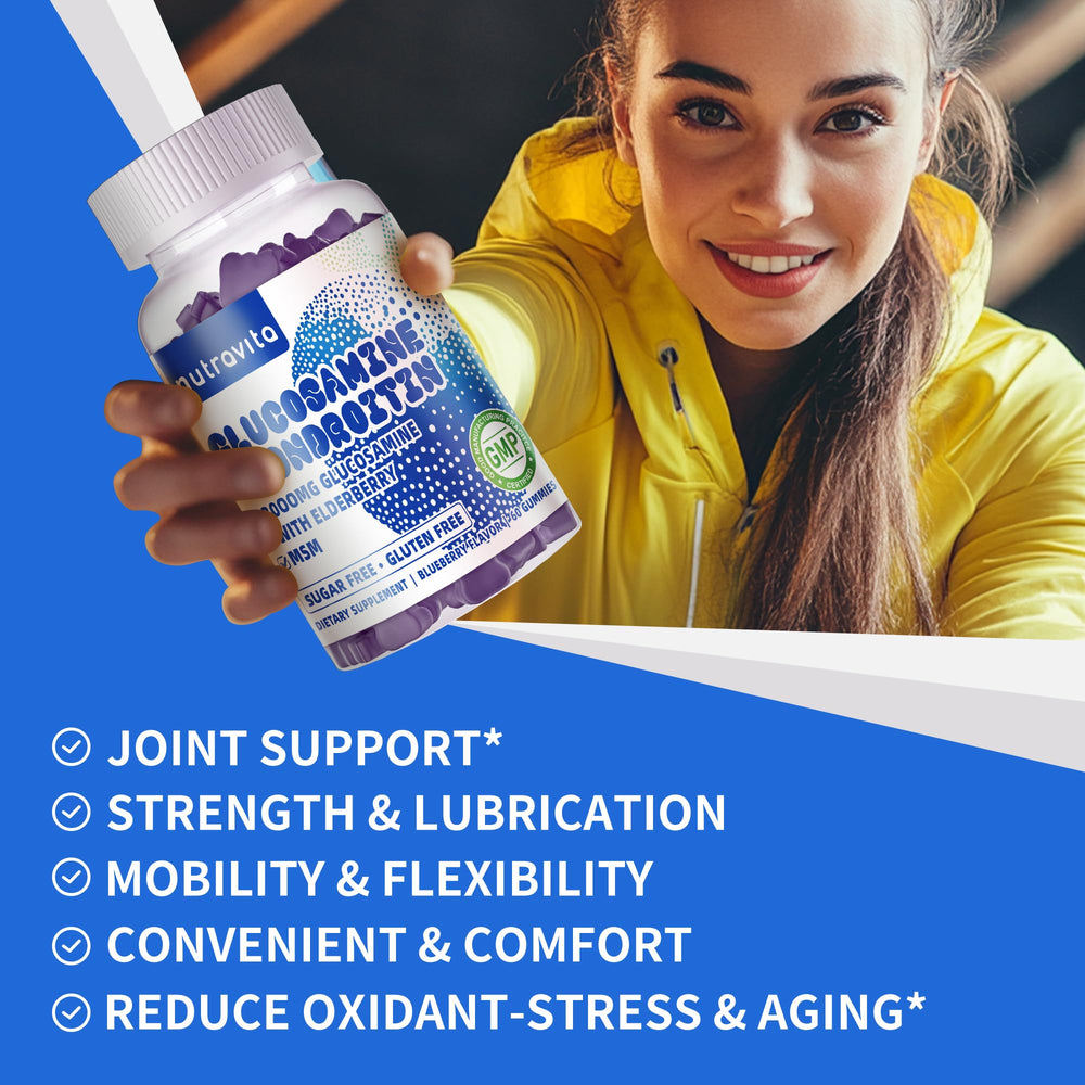 Nutrition details on Nutravita gummies packaging