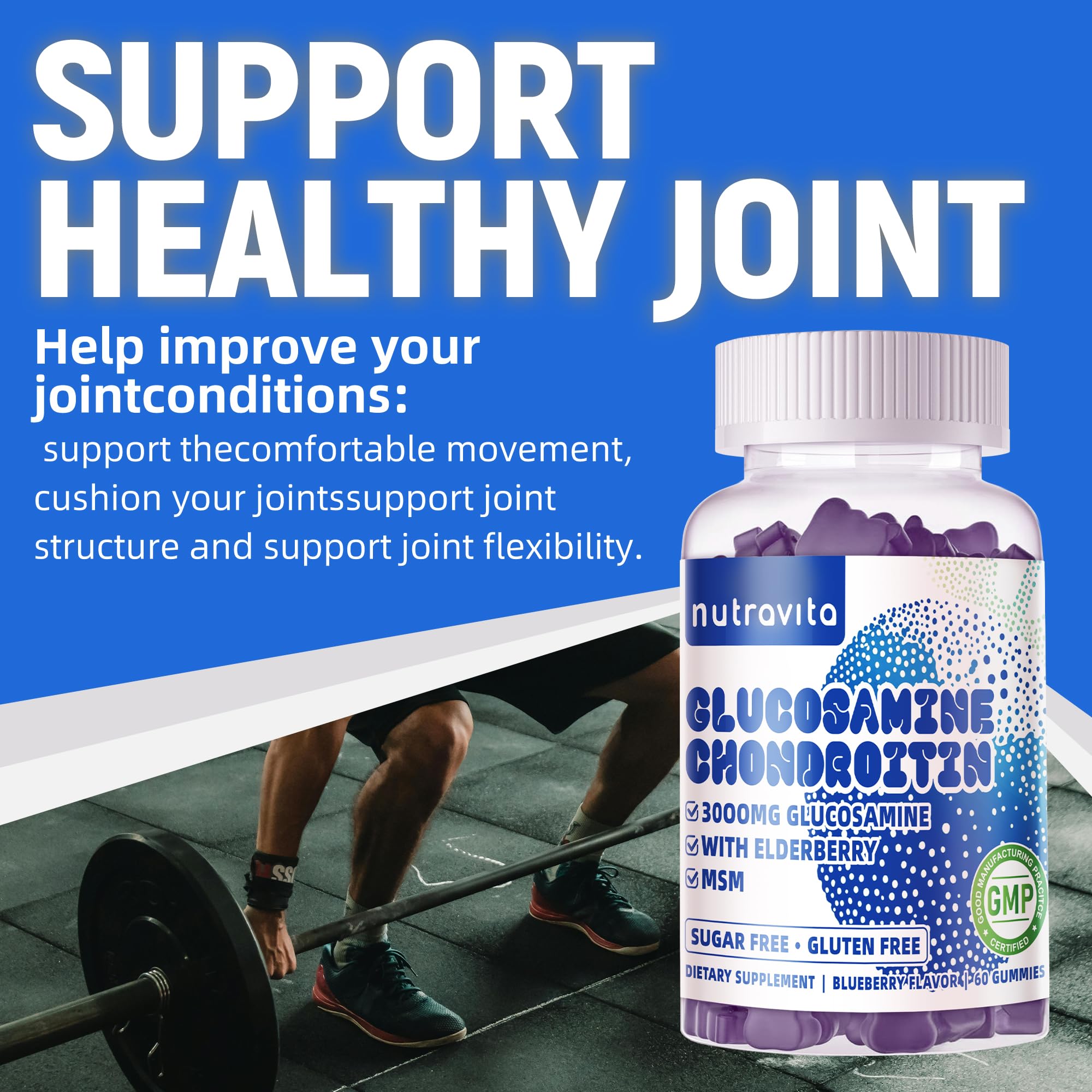 Assorted 60 gummies in the bottle