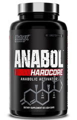 Nutrex Anabol Hardcore Anabolic Activator bottle label close-up