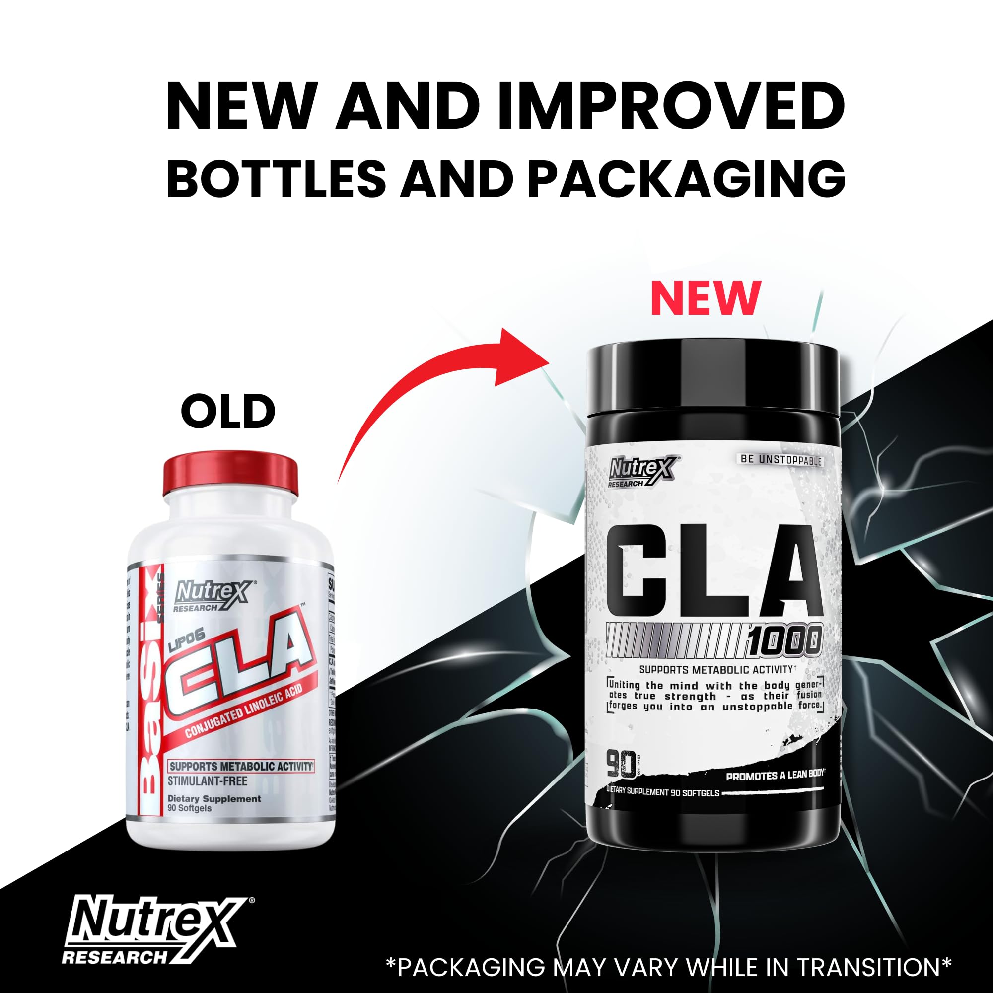 Close-up of Nutrex CLA soft gels