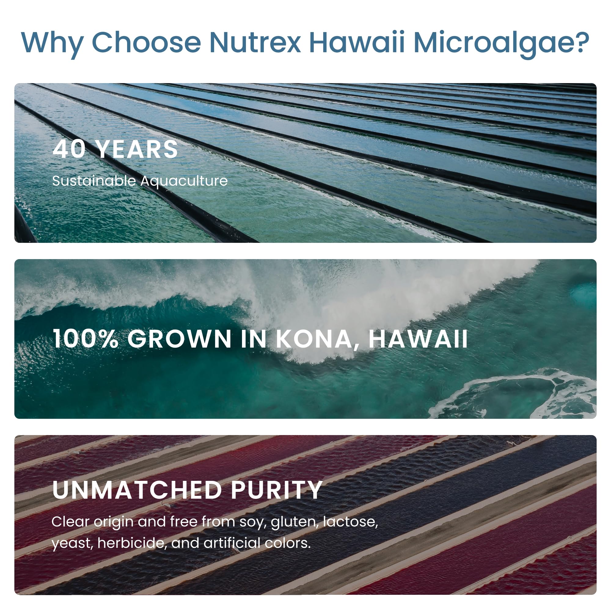 Nutrex Hawaii spirulina farm in Hawaii