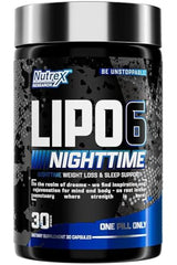 Nutrex Lipo-6 Nighttime fat burner bottle
