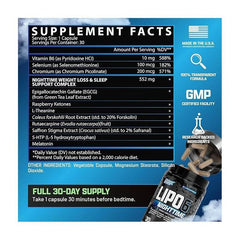 Lipo-6 Nighttime melatonin sleep aid