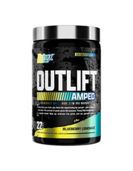 OUTLIFT Amped capsules show caffeine and nootropics for focus and drive.