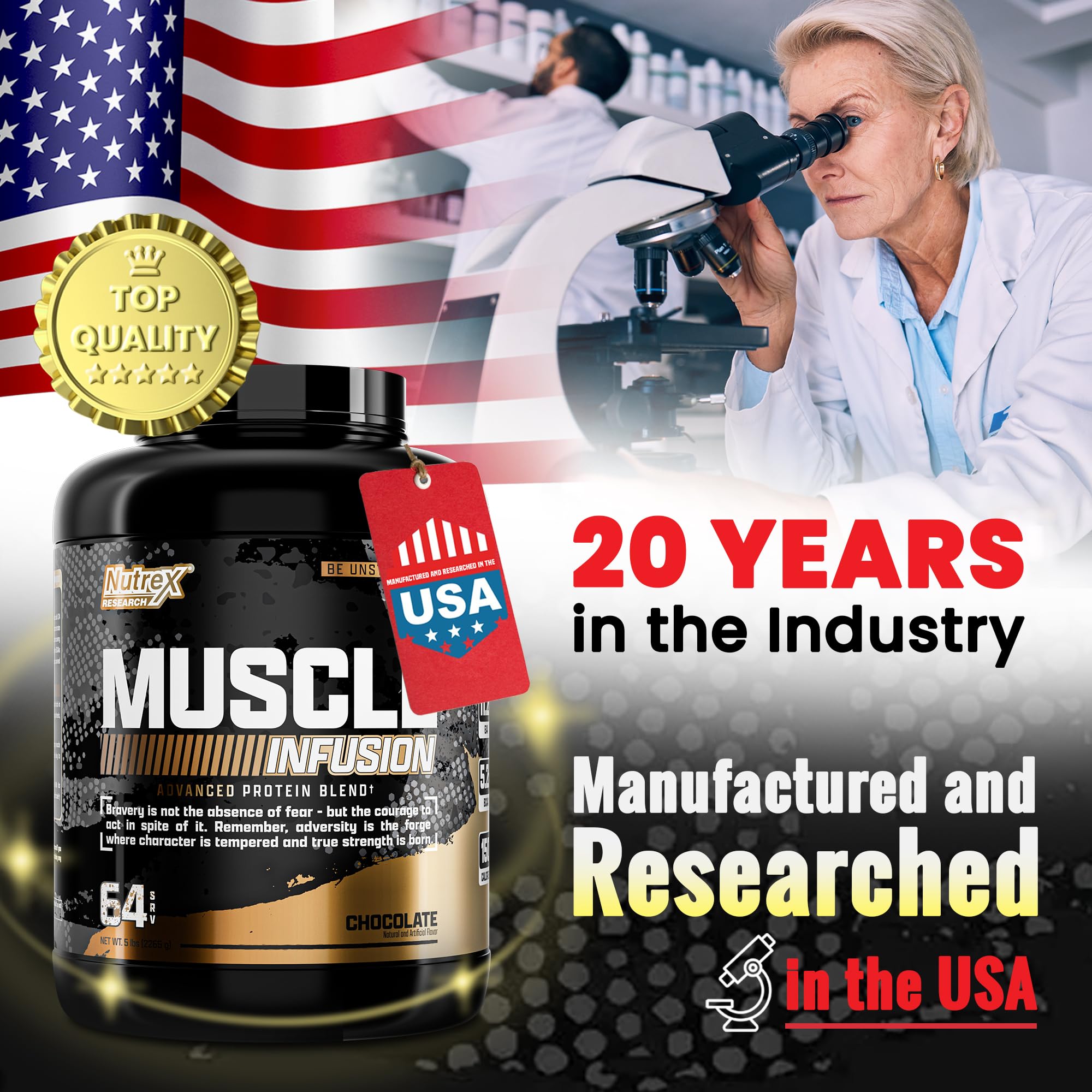 Florida facility badge on Nutrex Research packaging emphasizes quality and origin.
