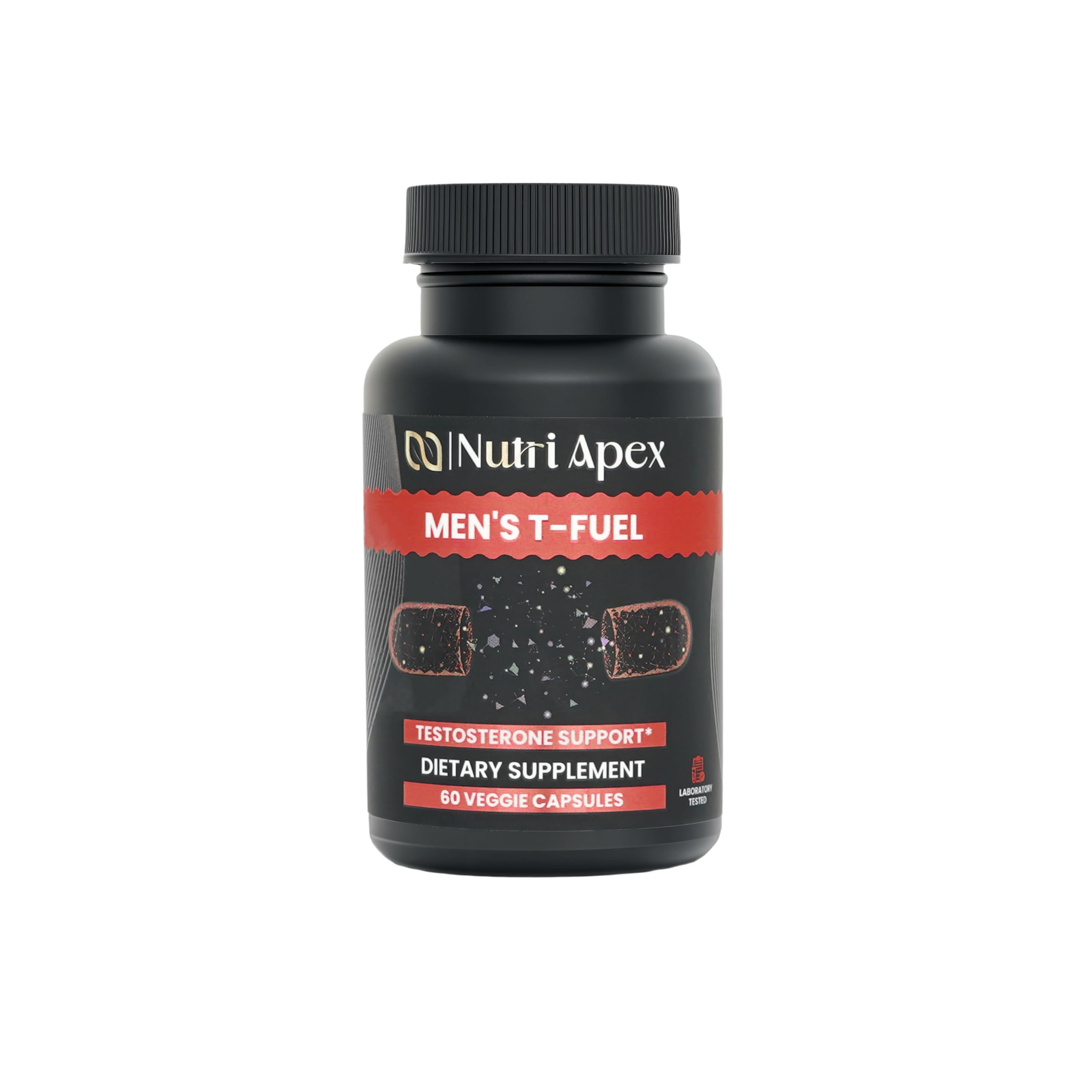 Nutri Apex Men's T-Fuel bottle and capsules