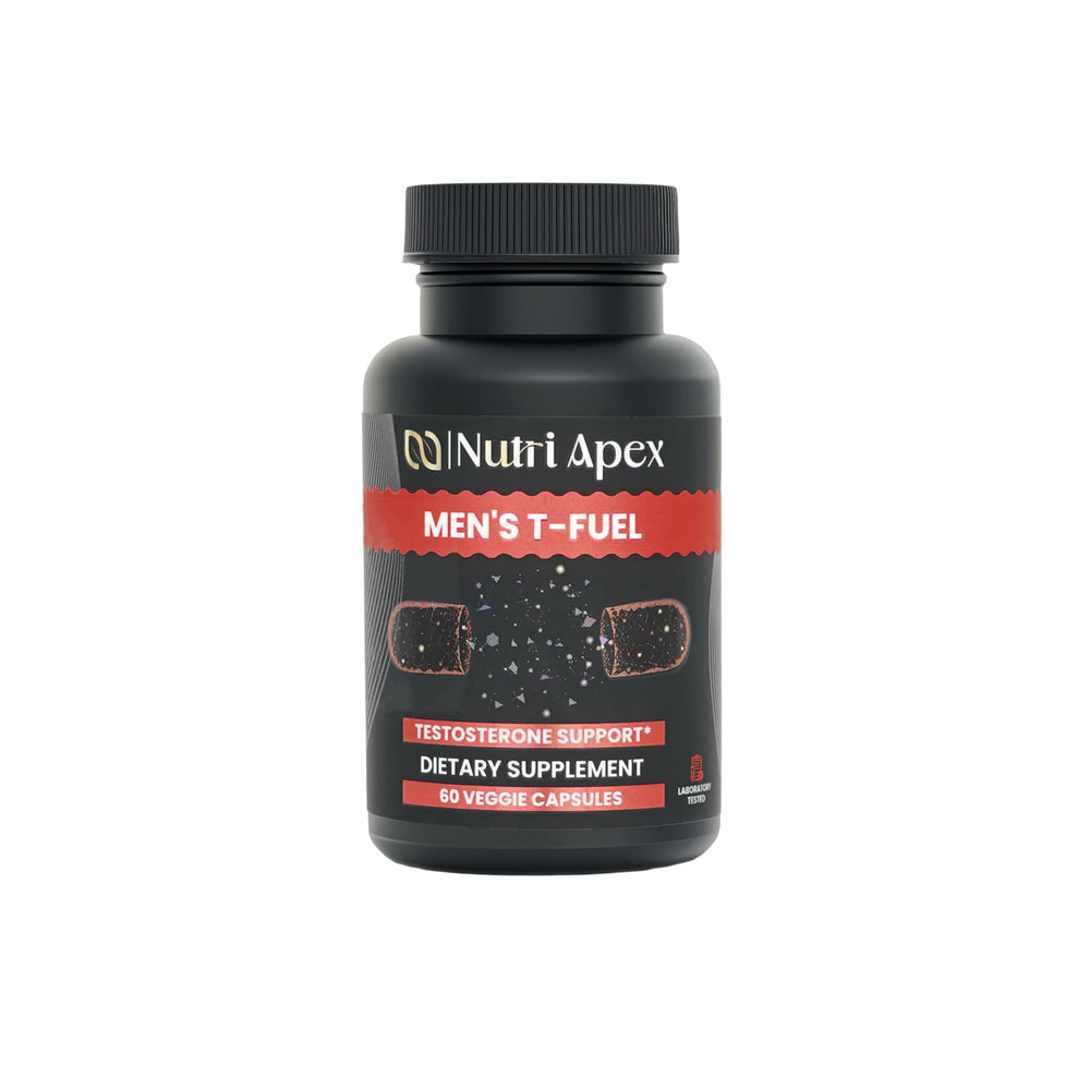 Nutri Apex Men's T-Fuel bottle and capsules