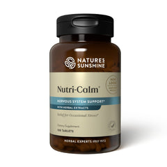 Nature's Sunshine Nutri-Calm bottle on white background