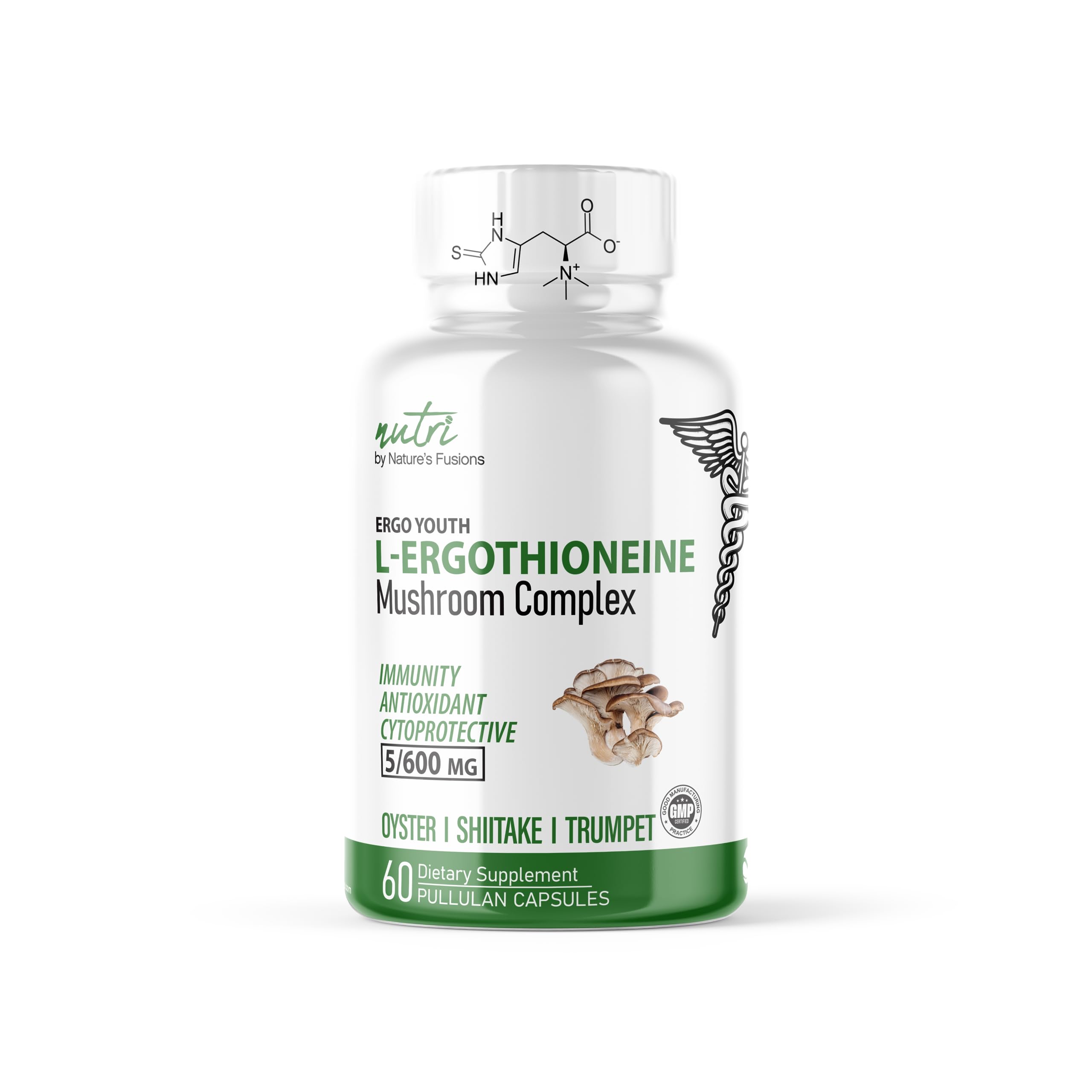 Nature's Fusions Nutri L Ergothioneine bottle