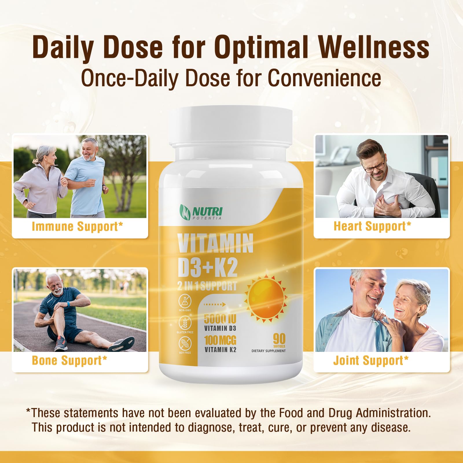 90-count bottle with three-month supply messaging