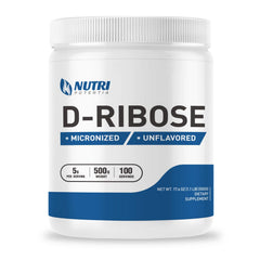 NUTRI POTENTIA Pure D-Ribose powder bottle for daily energy support