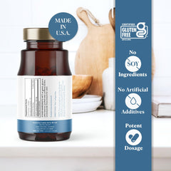 Supplement facts panel for CoQ10 softgels