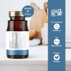 Nutri-Rich Vitamin D3 2000 IU bottle label showing Non-GMO and gluten-free