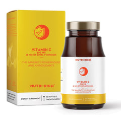 Bottle of Nutri-Rich Vitamin C 500mg with Bioflavonoids, 90 softgels