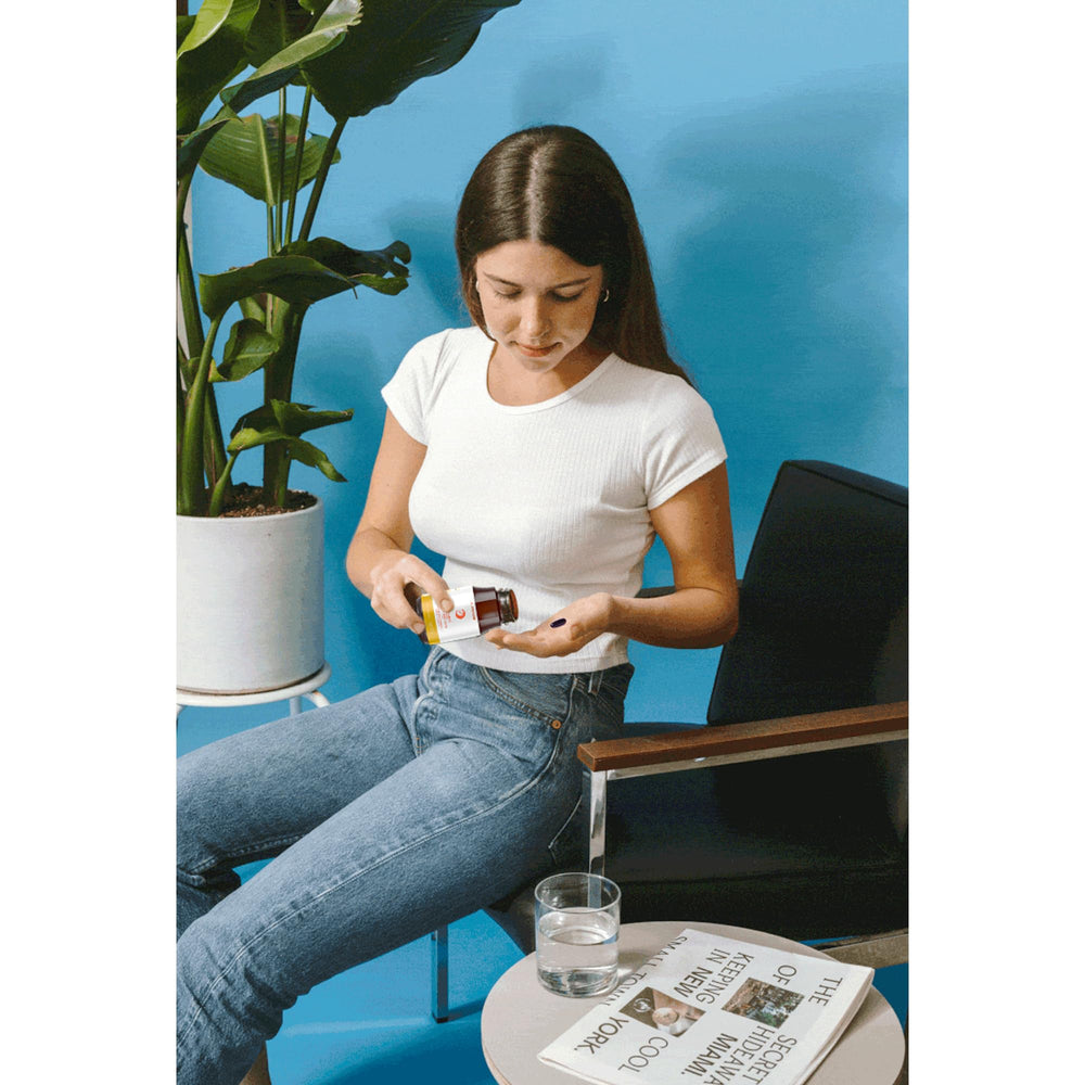 Product packaging front view