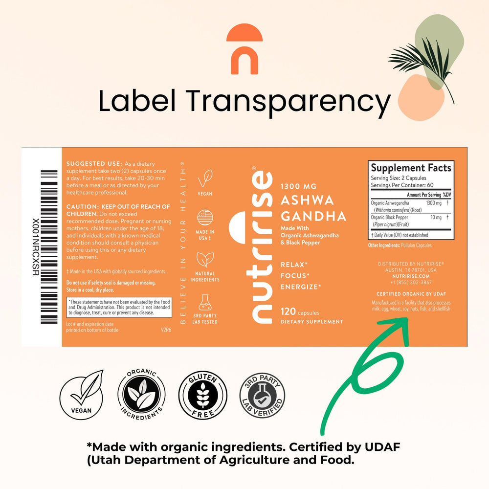 Ashwagandha root powder close-up