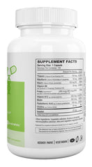 Nutrition facts panel for Nutri-Supreme Ultimate B Complex