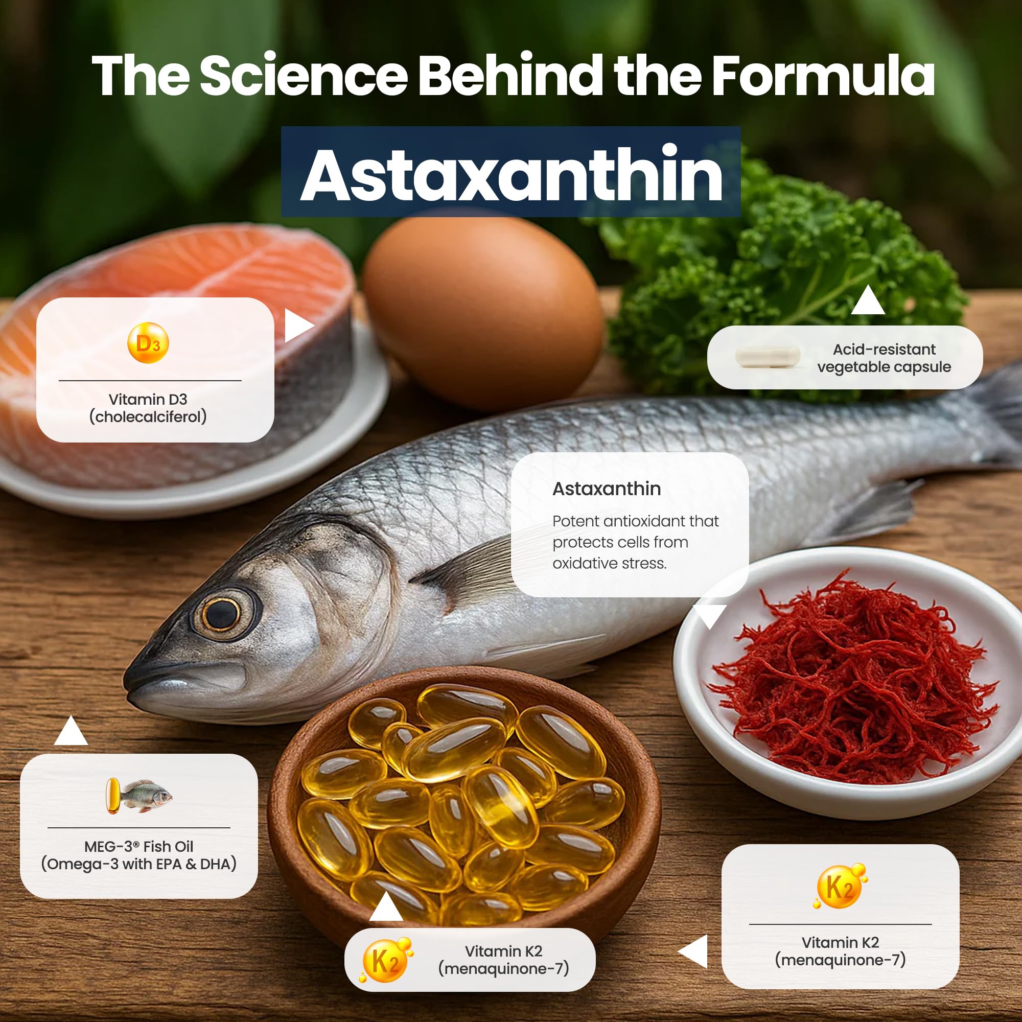 MEG-3 fish oil source for EPA and DHA in Nutri11 formula