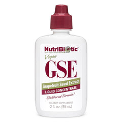 NutriBiotic GSE 2 oz liquid bottle front view