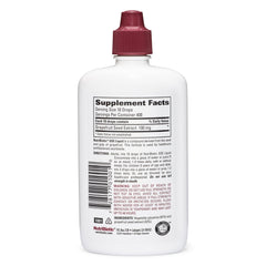 NutriBiotic GSE liquid bottle label