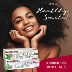 NutriBiotic Dental Gel Plus Wintergreen packaging and branding