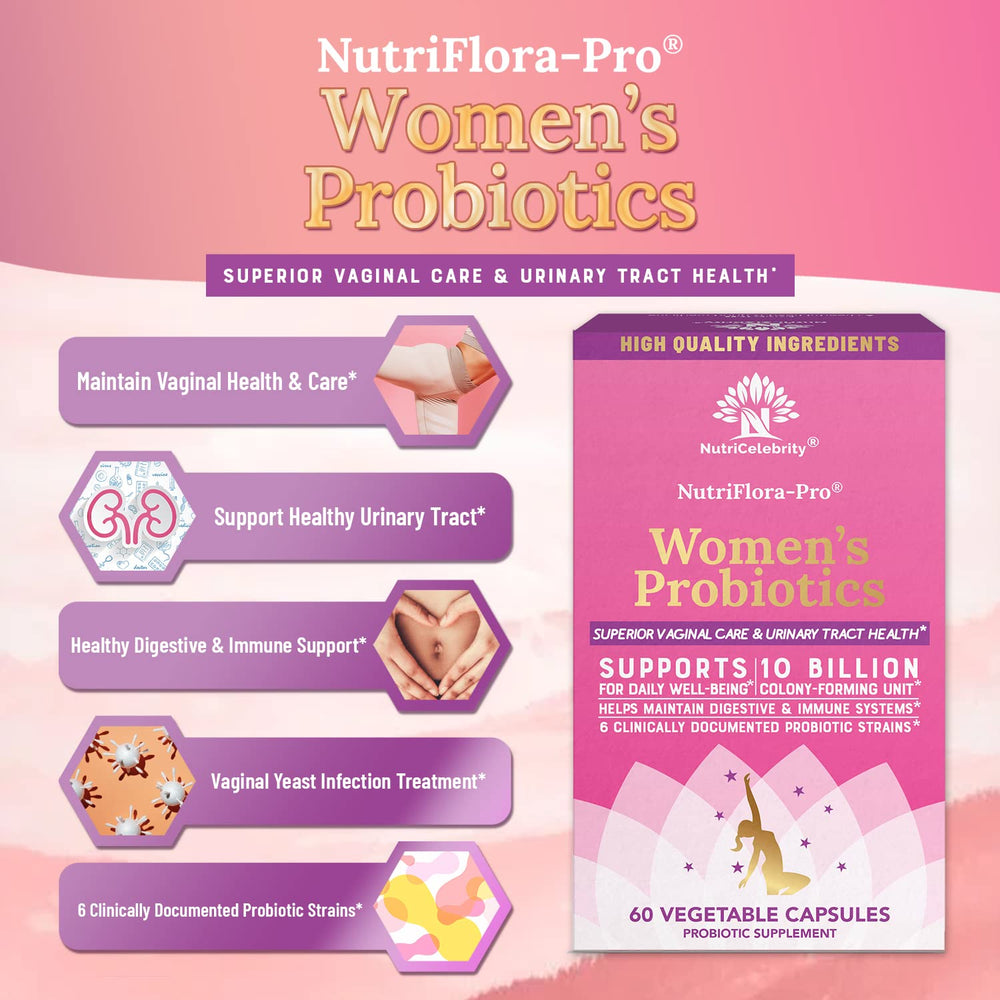 Illustration of six probiotic strains