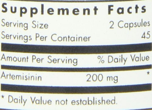 Pure Qinghaosu from Artemisia annua used in the supplement