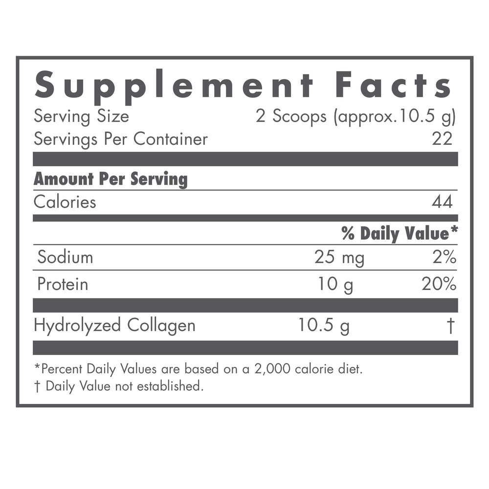 Close-up of Arthred hydrolyzed collagen powder