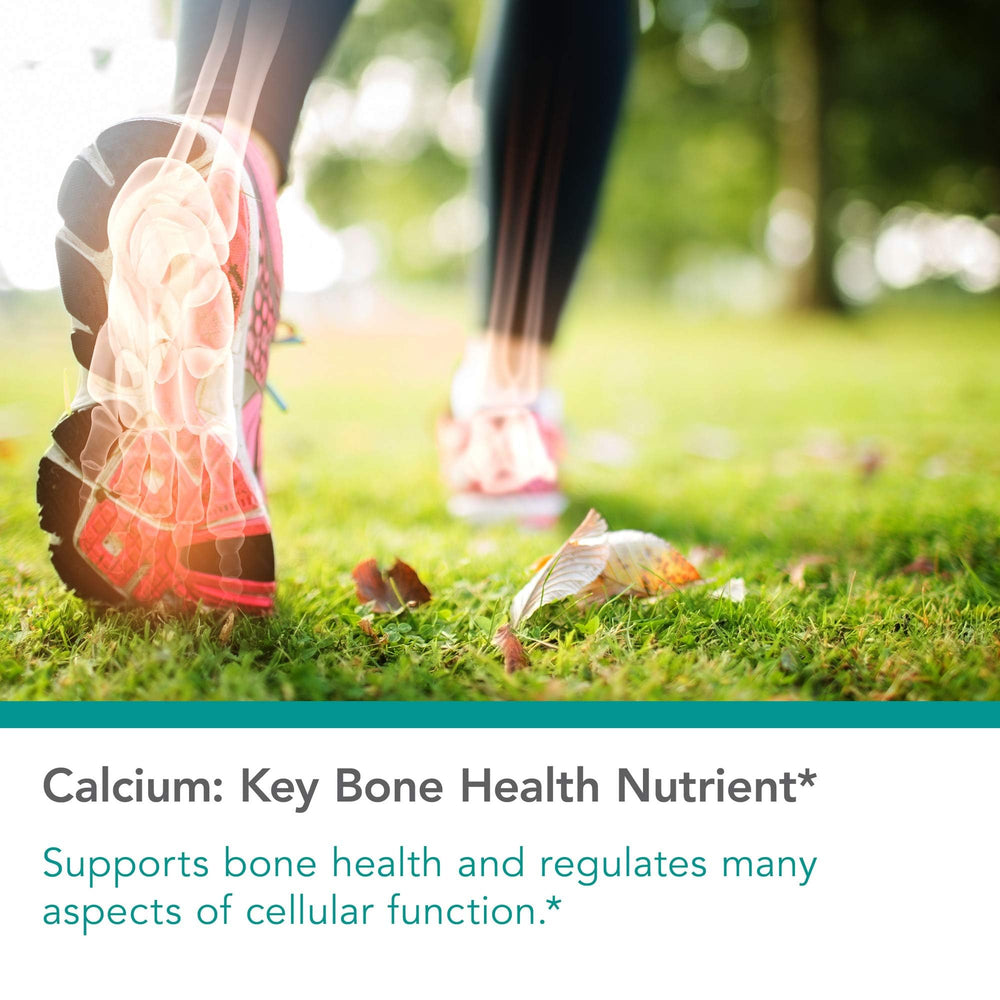 Nutricology Calcium Citrate capsules close-up highlighting vegetarian capsules.