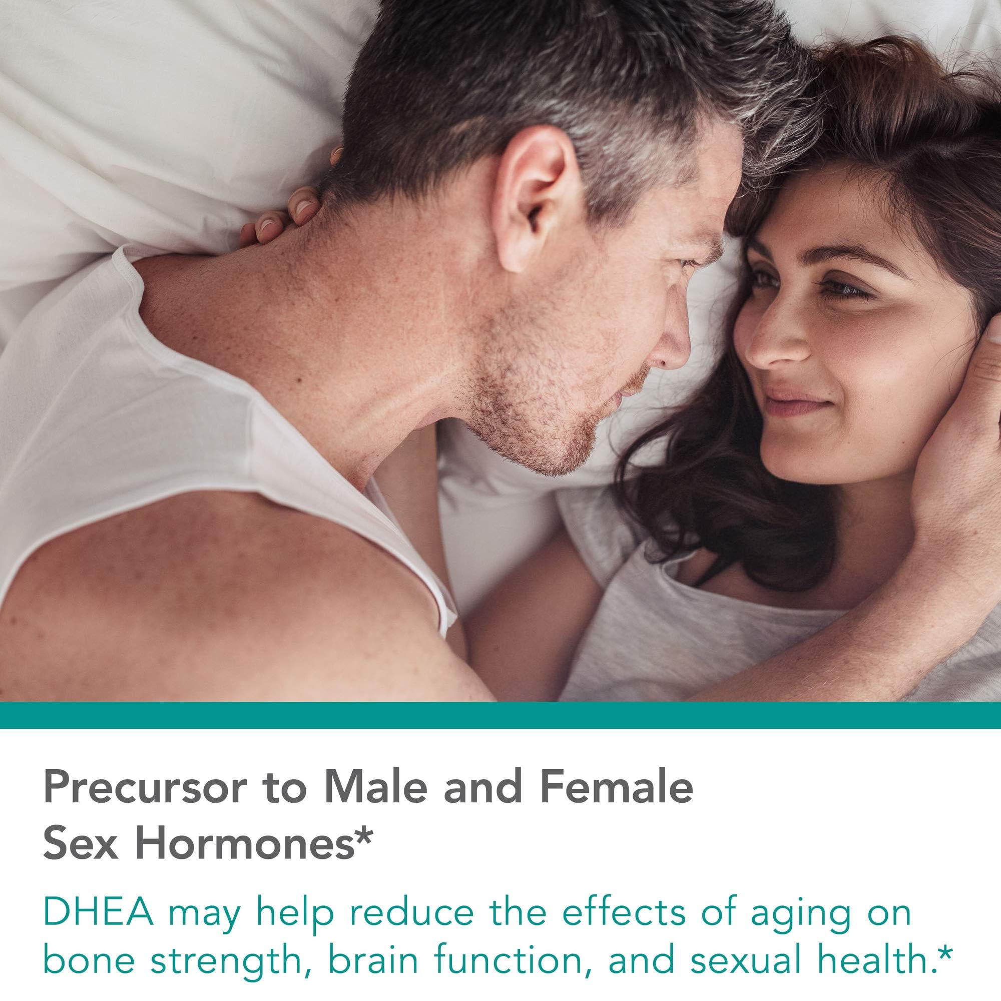 Soy-free hypoallergenic DHEA supplement packaging with wild yam source