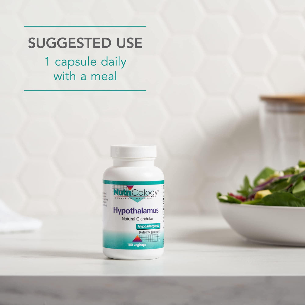 Product packaging with Vegicaps and label