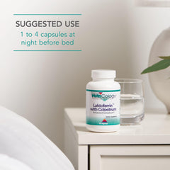 Vegetable capsules packaging for Laktoferrin with Colostrum