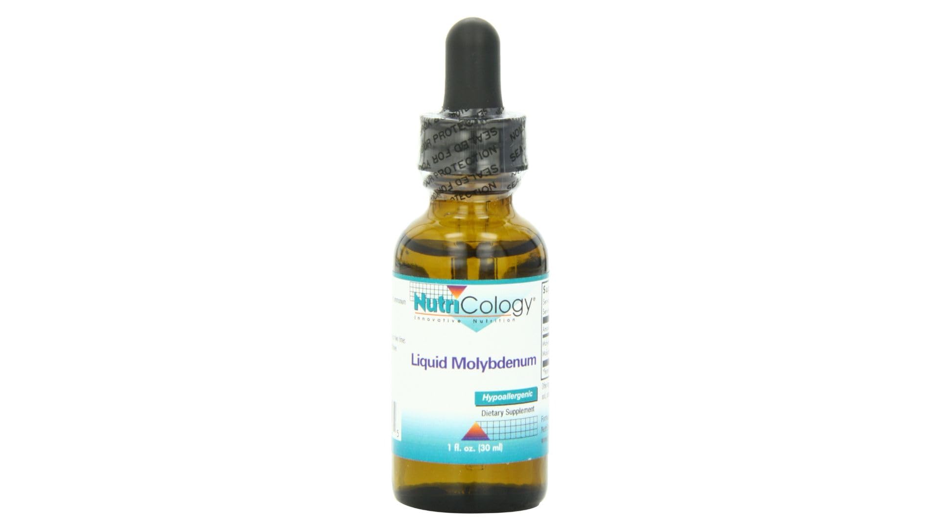 Nutricology Liquid Molybdenum Supplement bottle